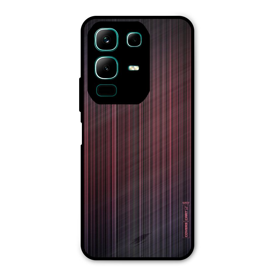 Stripes Gradiant Metal Back Case for Infinix Note 50x