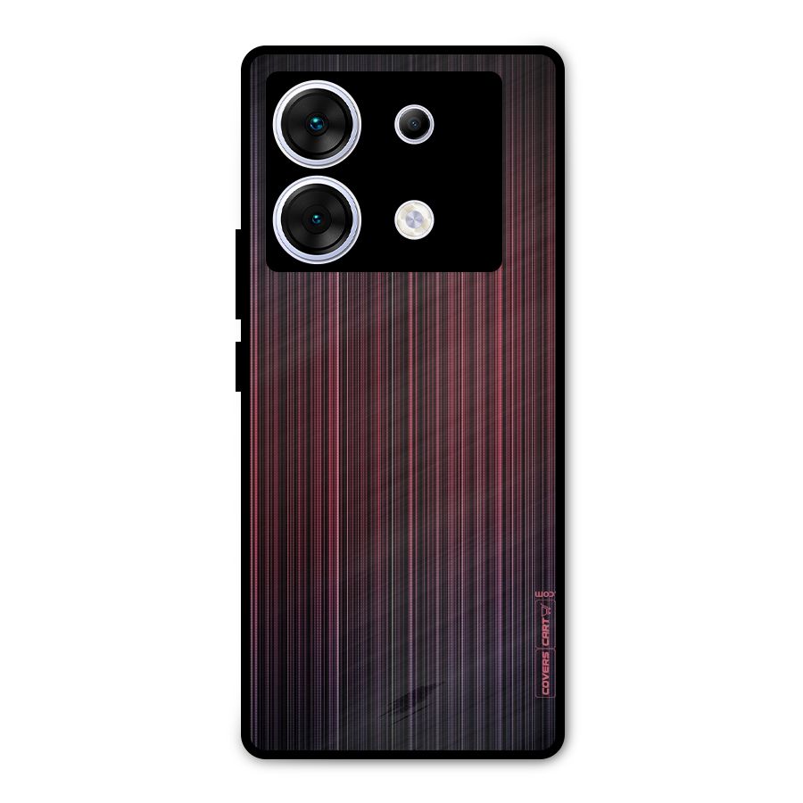 Stripes Gradiant Metal Back Case for Infinix Zero 30 5G