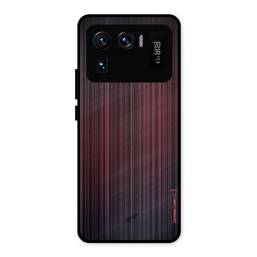 Stripes Gradiant Metal Back Case for Mi 11 Ultra