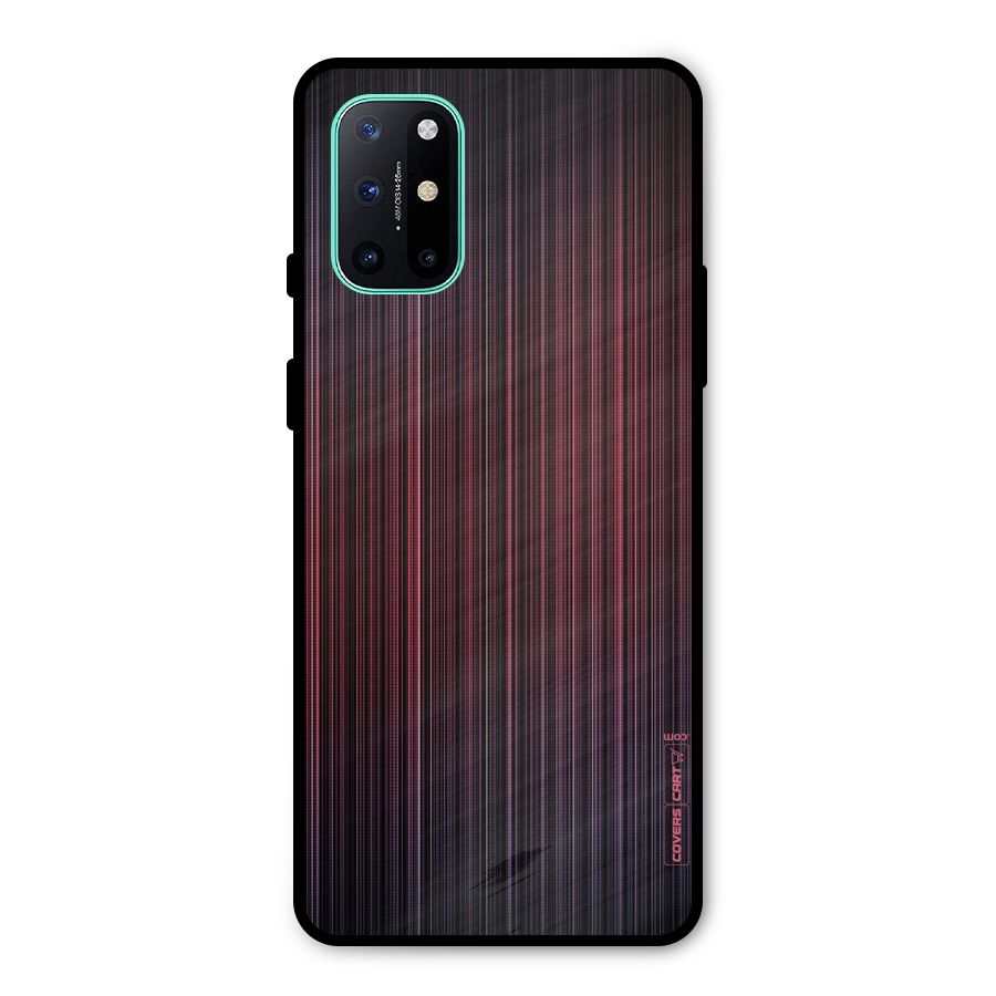 Stripes Gradiant Metal Back Case for OnePlus 8T