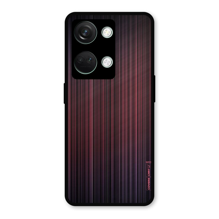 Stripes Gradiant Metal Back Case for OnePlus Nord 3