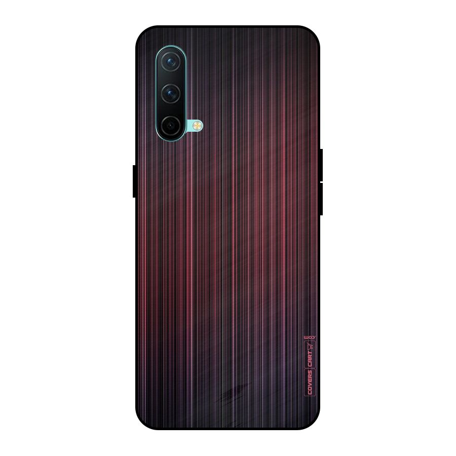 Stripes Gradiant Metal Back Case for OnePlus Nord CE 5G