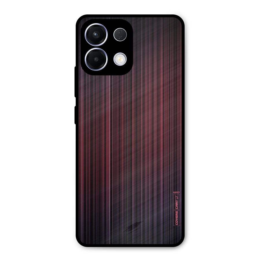 Stripes Gradiant Metal Back Case for Oppo K13