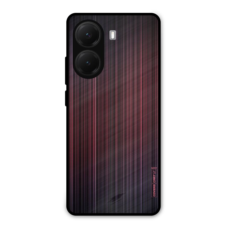 Stripes Gradiant Metal Back Case for Poco X7 Pro