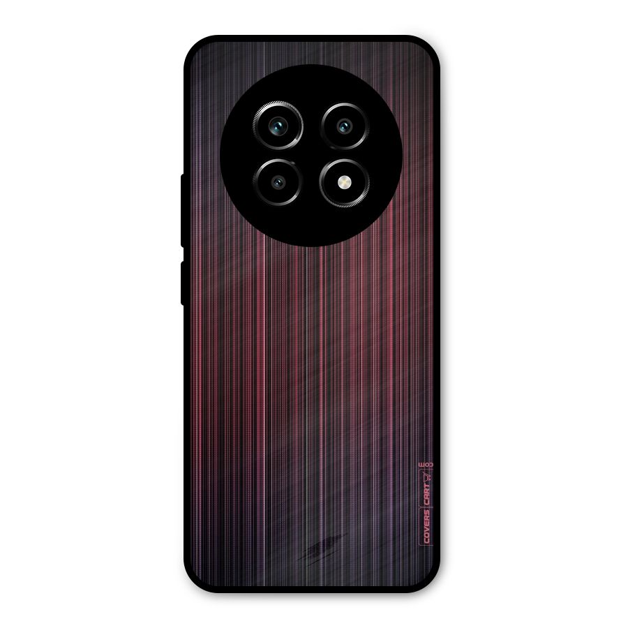 Stripes Gradiant Metal Back Case for Realme 13 Pro