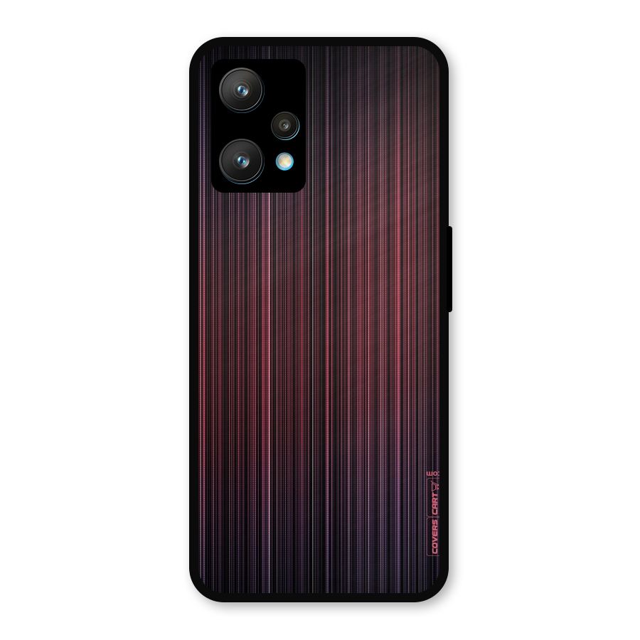 Stripes Gradiant Metal Back Case for Realme 9 Pro Plus 5G