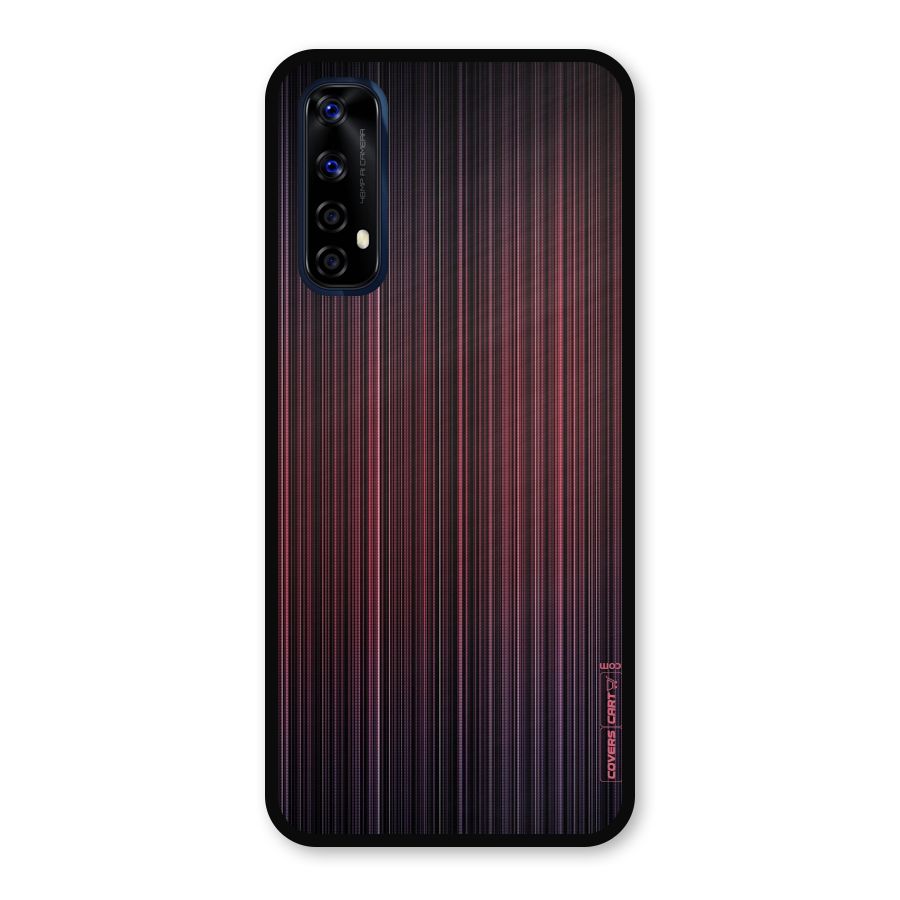 Stripes Gradiant Metal Back Case for Realme Narzo 20 Pro