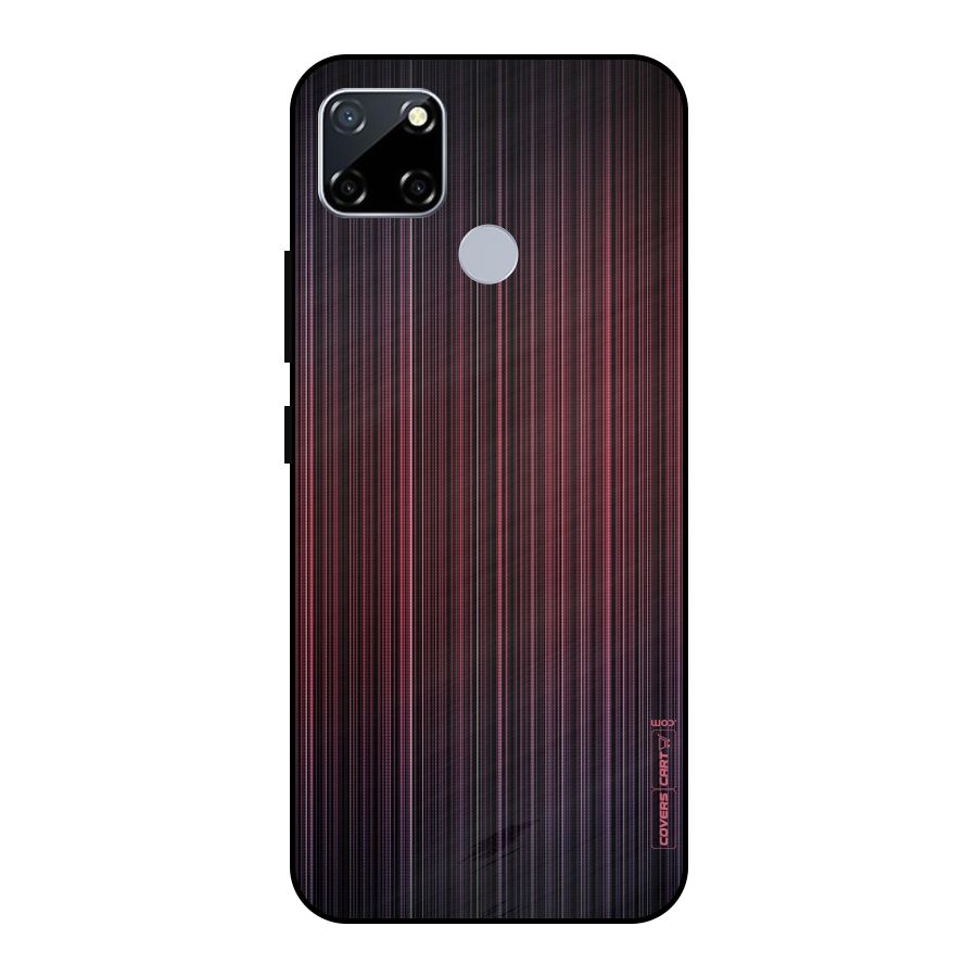 Stripes Gradiant Metal Back Case for Realme Narzo 30A