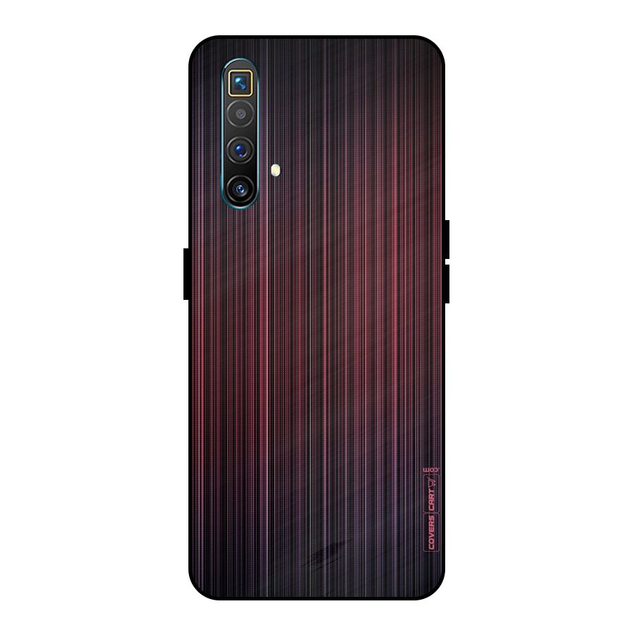 Stripes Gradiant Metal Back Case for Realme X3 SuperZoom