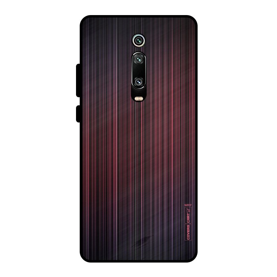 Stripes Gradiant Metal Back Case for Redmi K20 Pro