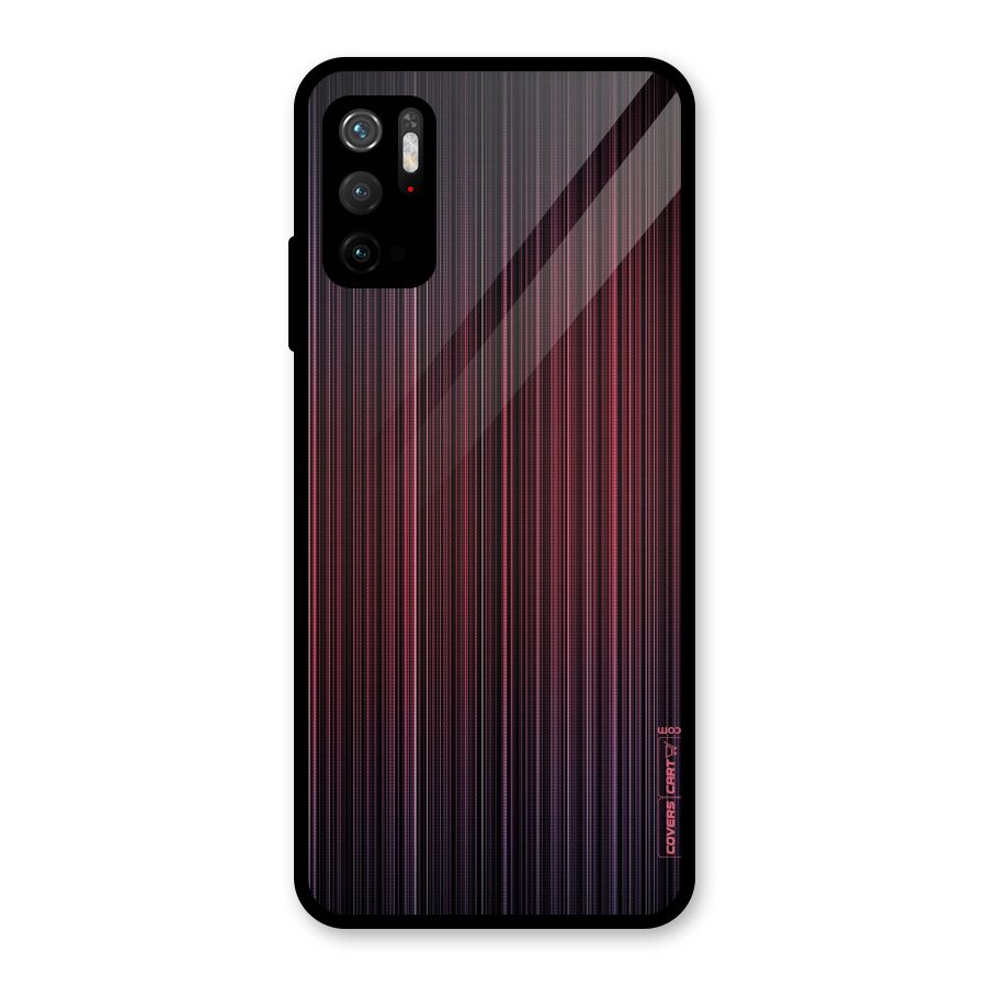 Stripes Gradiant Metal Back Case for Redmi Note 10T 5G