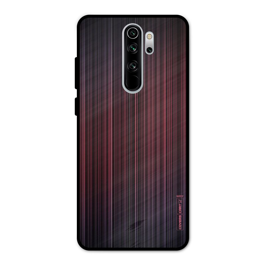 Stripes Gradiant Metal Back Case for Redmi Note 8 Pro