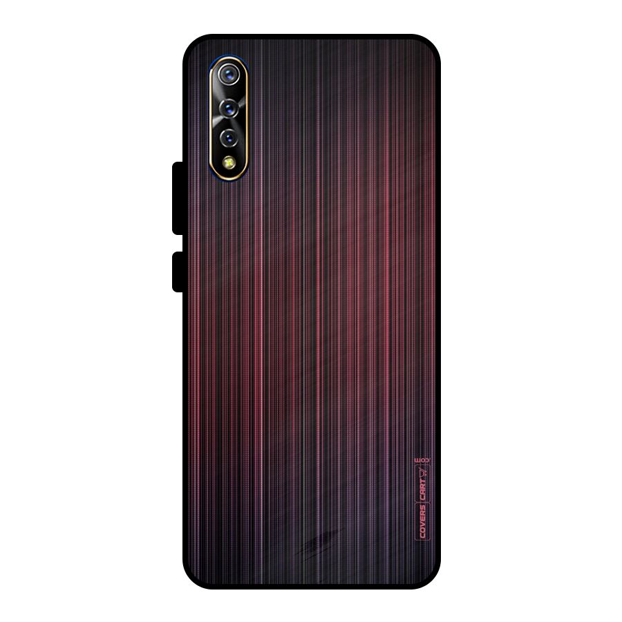 Stripes Gradiant Metal Back Case for Vivo S1