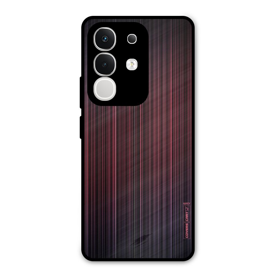 Stripes Gradiant Metal Back Case for Vivo T4x