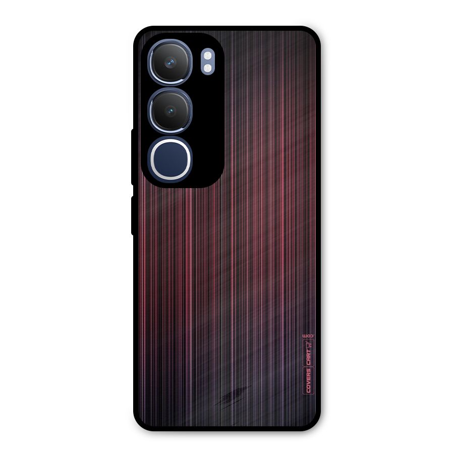 Stripes Gradiant Metal Back Case for Vivo Y29