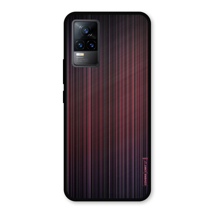 Stripes Gradiant Metal Back Case for Vivo Y73