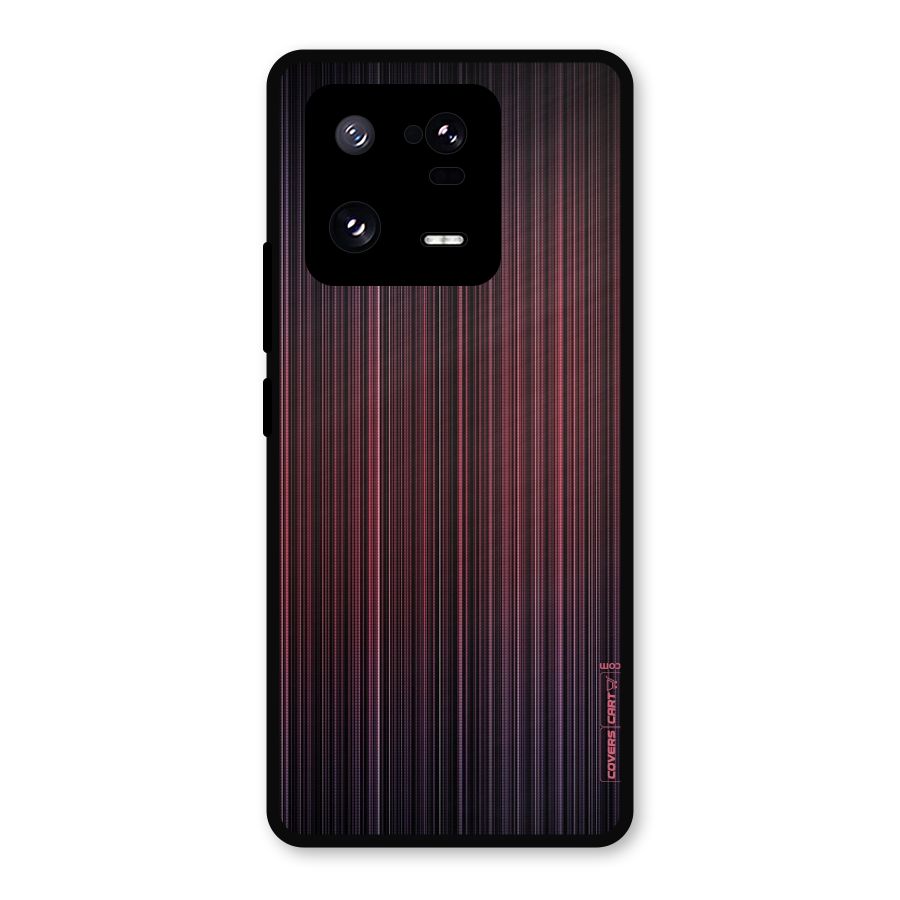 Stripes Gradiant Metal Back Case for Xiaomi 13 Pro