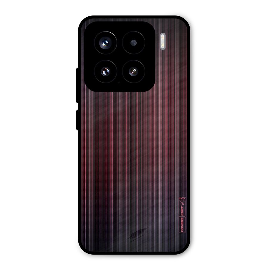 Stripes Gradiant Metal Back Case for Xiaomi 15