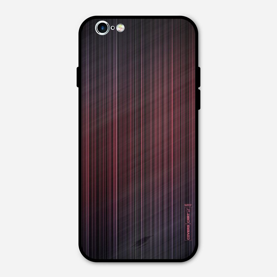 Stripes Gradiant Metal Back Case for iPhone 6 6s