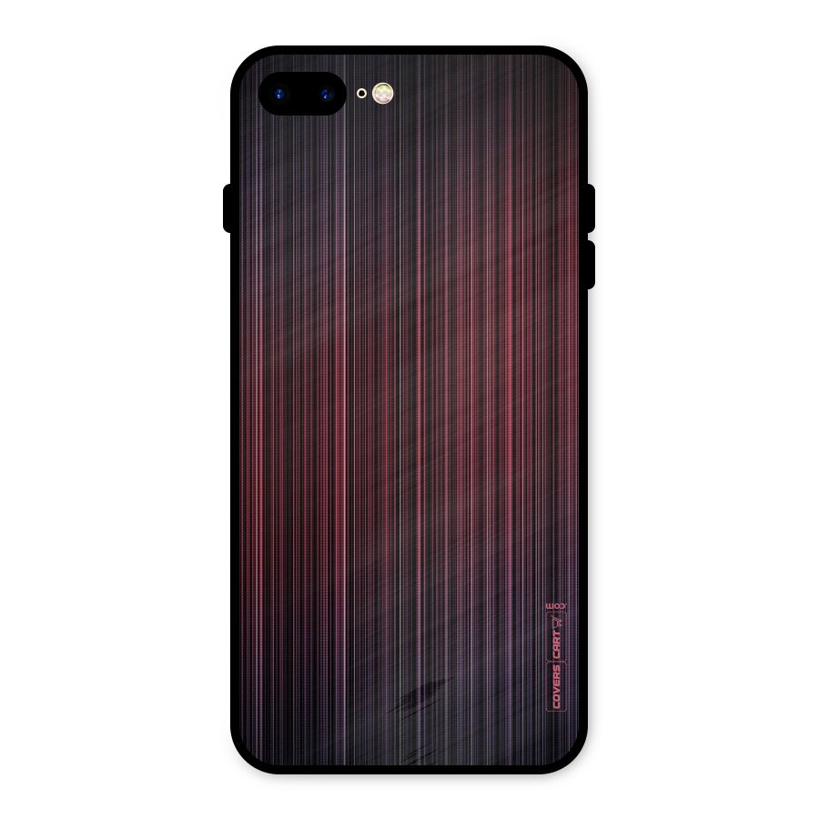 Stripes Gradiant Metal Back Case for iPhone 7 Plus