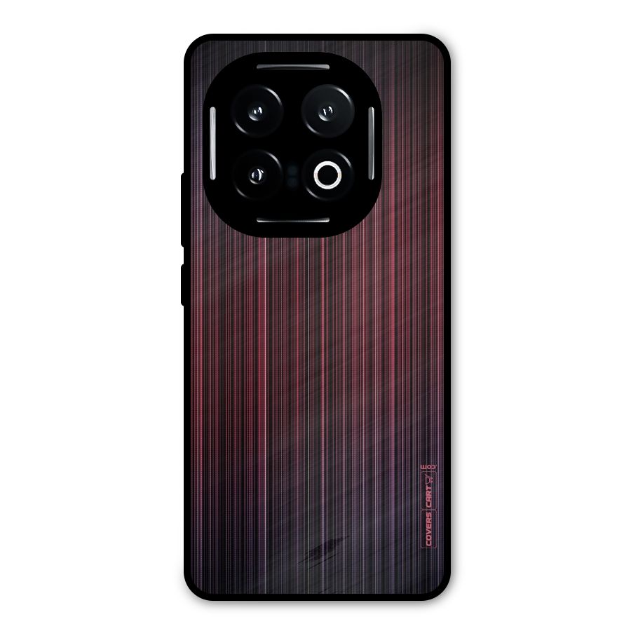 Stripes Gradiant Metal Back Case for iQOO 13