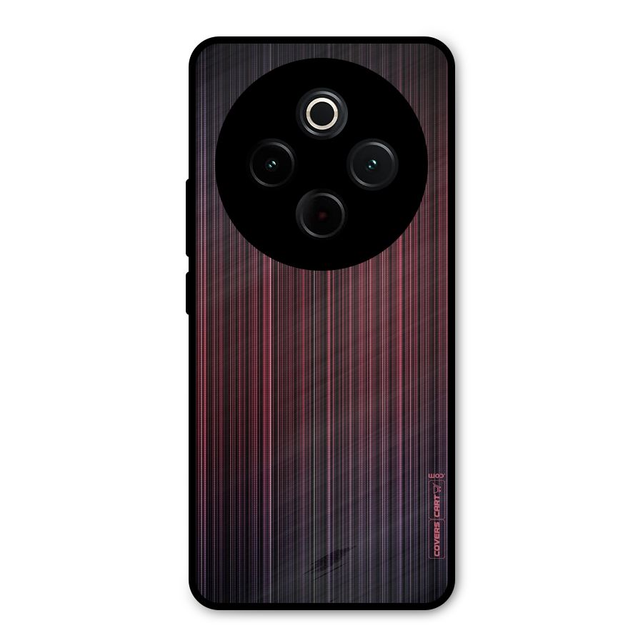Stripes Gradiant Metal Back Case for iQOO Z10