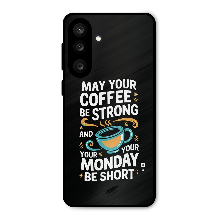 Strong Coffee Metal Back Case for Galaxy M56