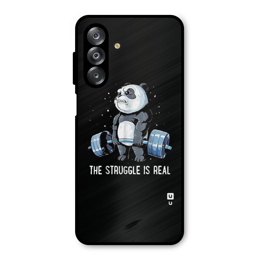 Struggle in Real Metal Back Case for Galaxy A26