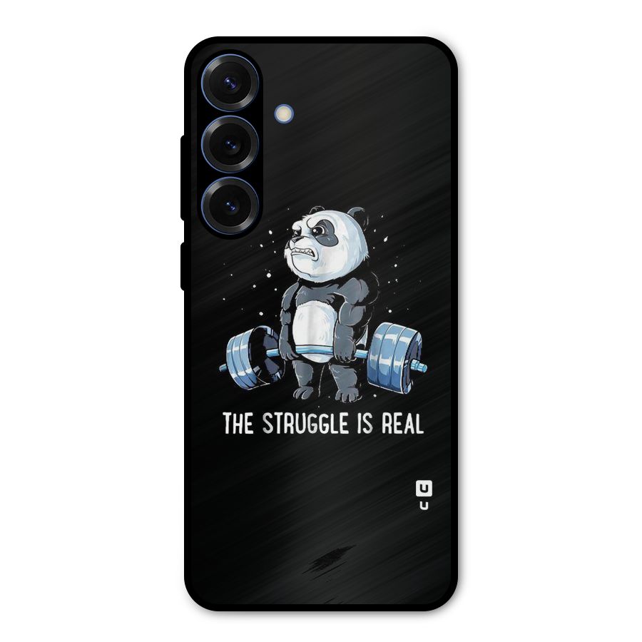 Struggle in Real Metal Back Case for Galaxy S25 Plus