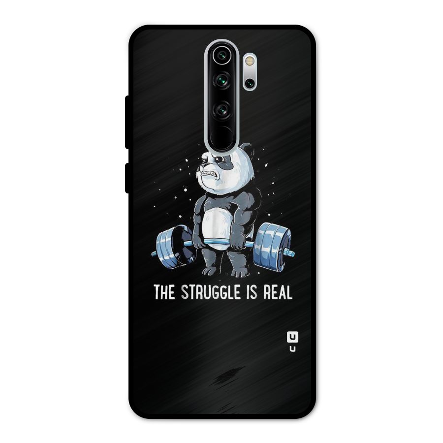 Struggle in Real Metal Back Case for Redmi Note 8 Pro