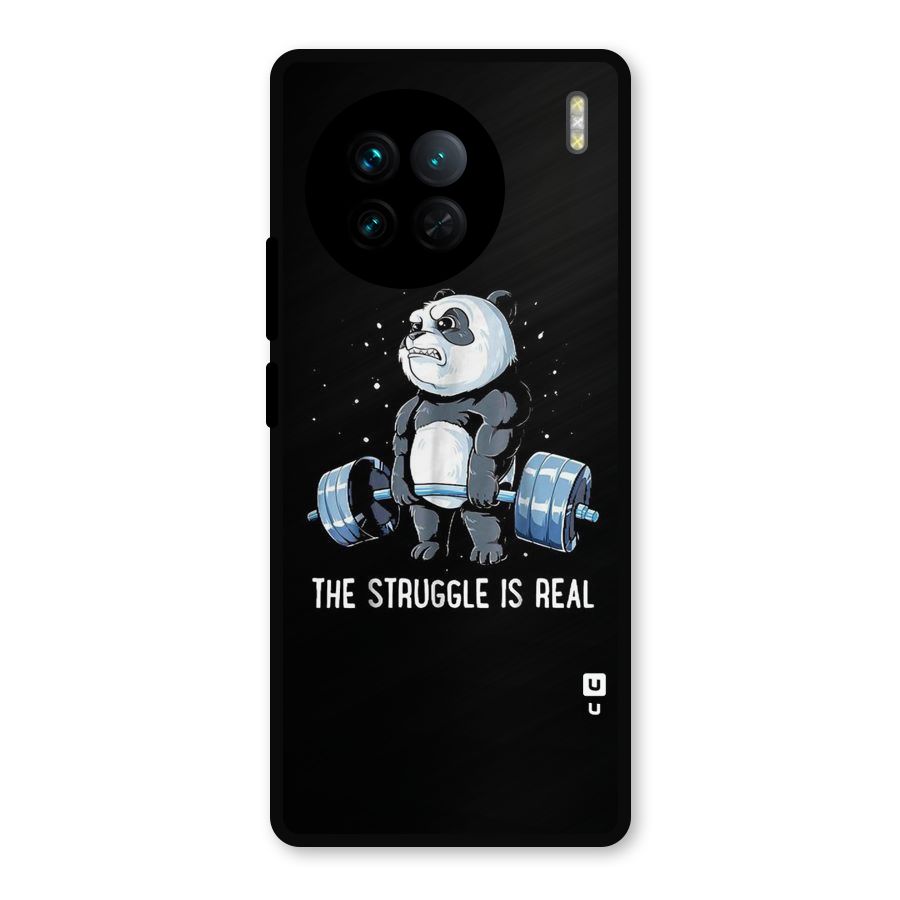 Struggle in Real Metal Back Case for Vivo X90