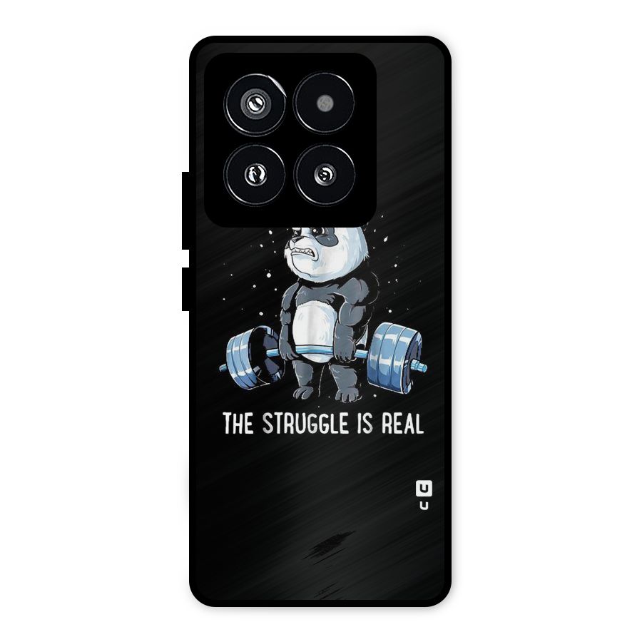 Struggle in Real Metal Back Case for Xiaomi 14 Pro