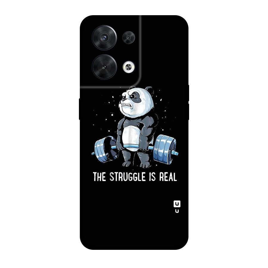 Struggle in Real Original Polycarbonate Back Case for Oppo Reno8 5G