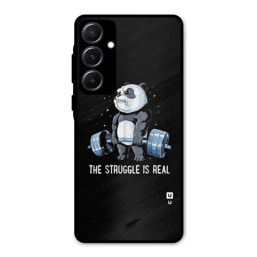 Struggle is Real Metal Back Case for Galaxy A55
