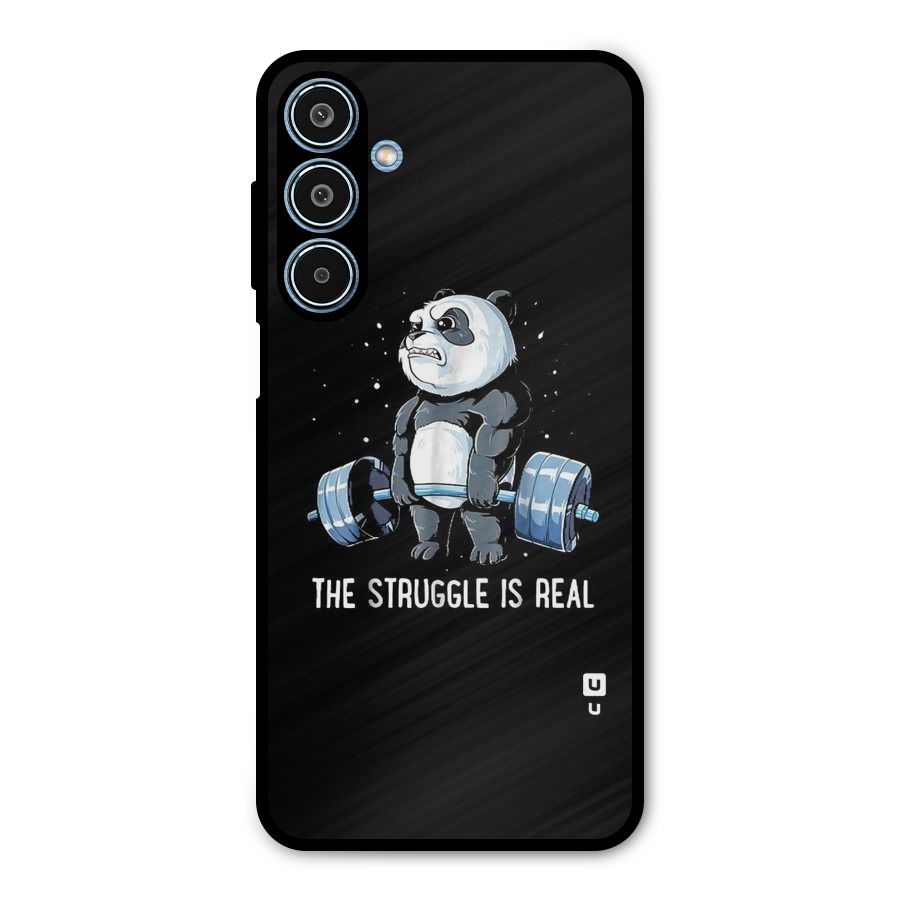 Struggle is Real Metal Back Case for Galaxy M35