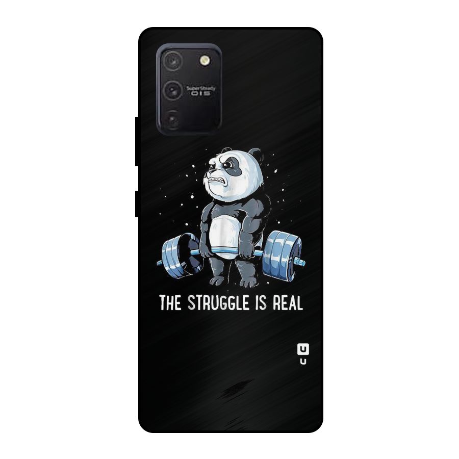 Struggle is Real Metal Back Case for Galaxy S10 Lite
