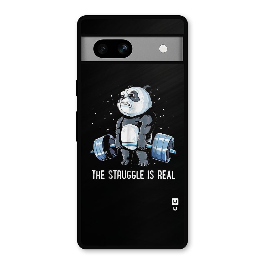 Struggle is Real Metal Back Case for Google Pixel 7a