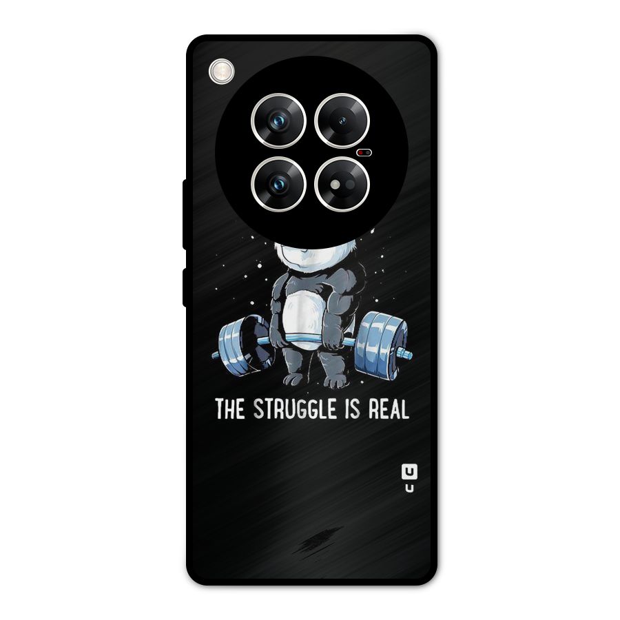 Struggle is Real Metal Back Case for Infinix Zero 40 5G