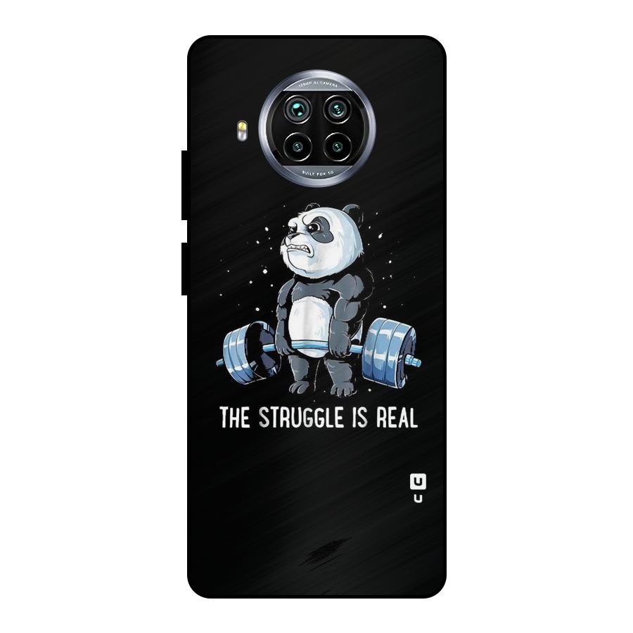 Struggle is Real Metal Back Case for Mi 10i