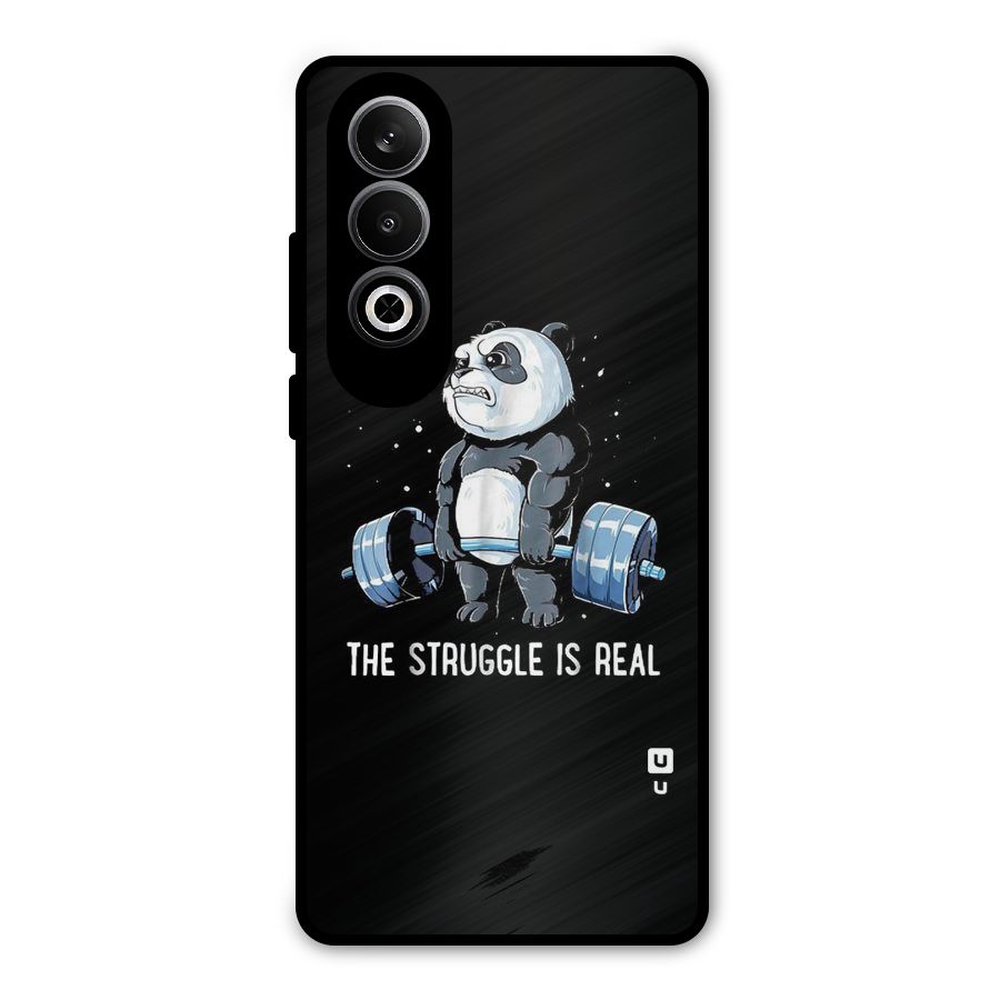 Struggle is Real Metal Back Case for OnePlus Nord CE4