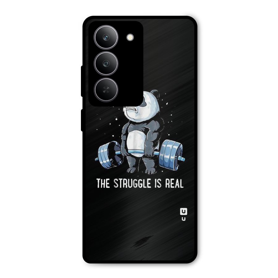 Struggle is Real Metal Back Case for Realme 14x