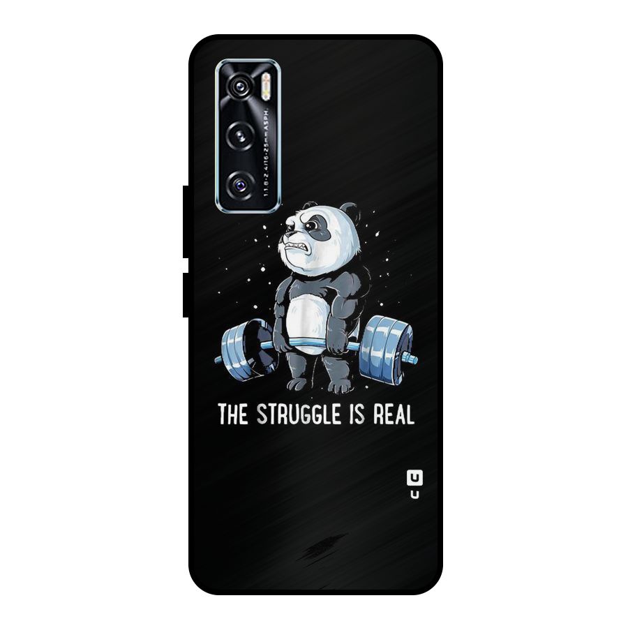Struggle is Real Metal Back Case for Vivo V20 SE