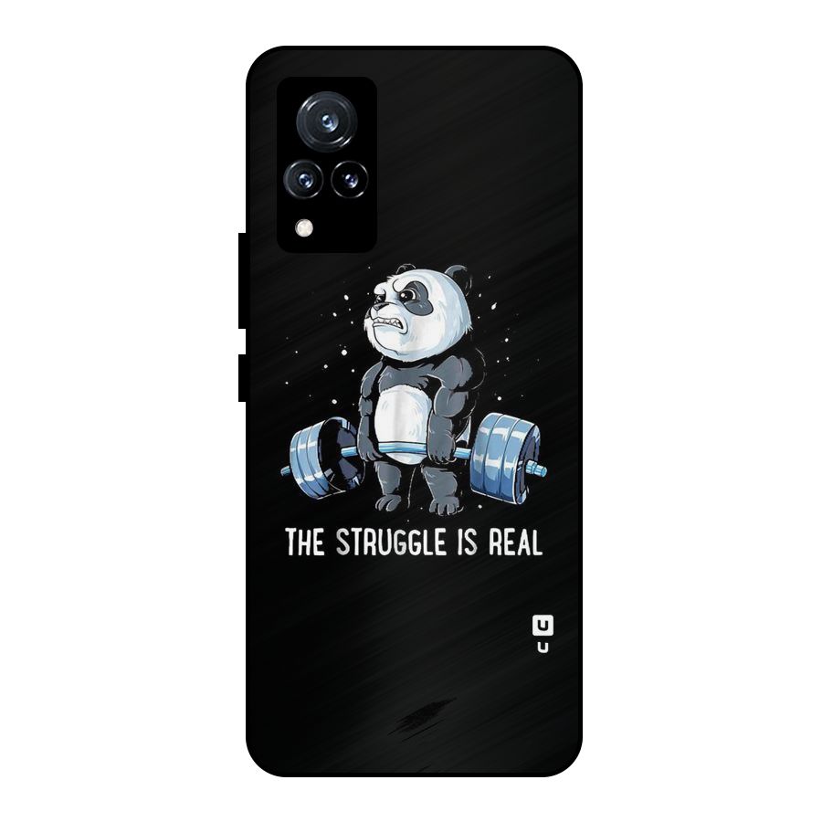 Struggle is Real Metal Back Case for Vivo V21 5G