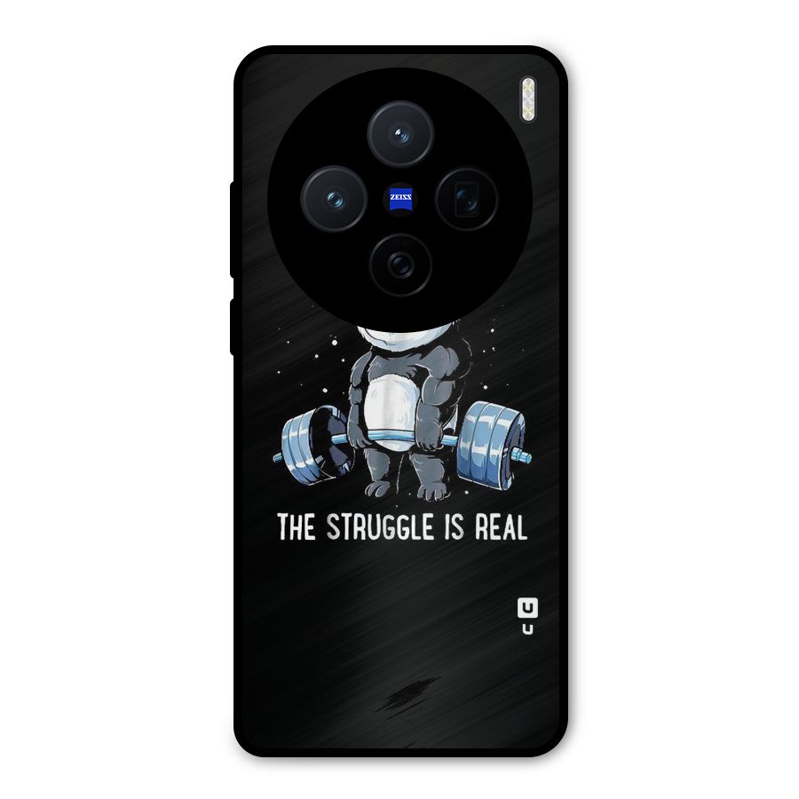 Struggle is Real Metal Back Case for Vivo X200