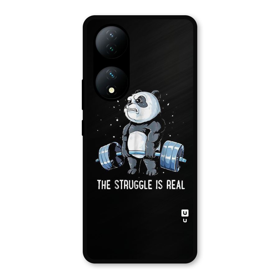 Struggle is Real Metal Back Case for Vivo Y100a