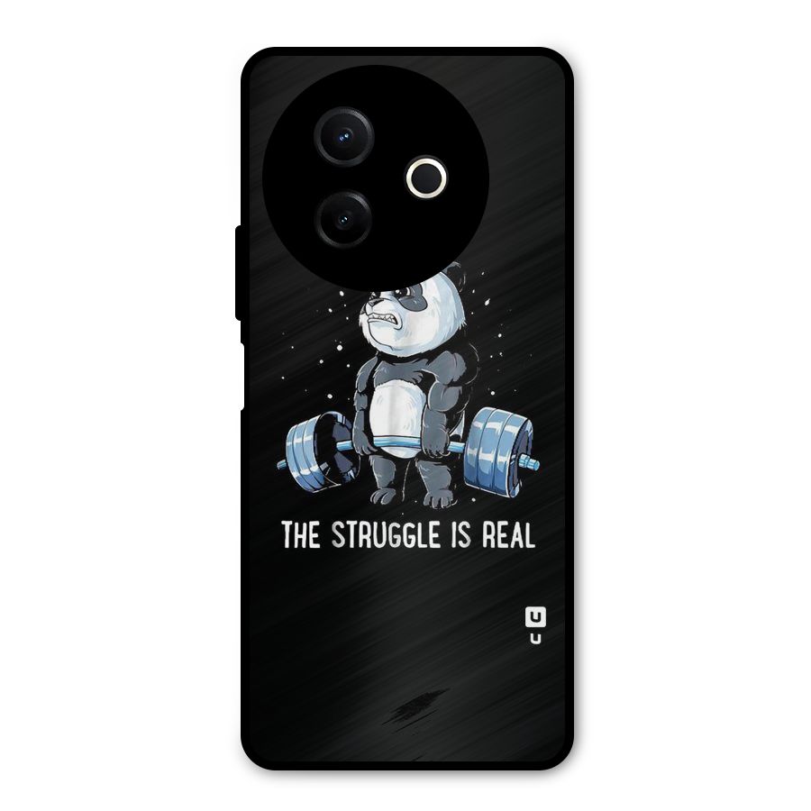 Struggle is Real Metal Back Case for Vivo Y39