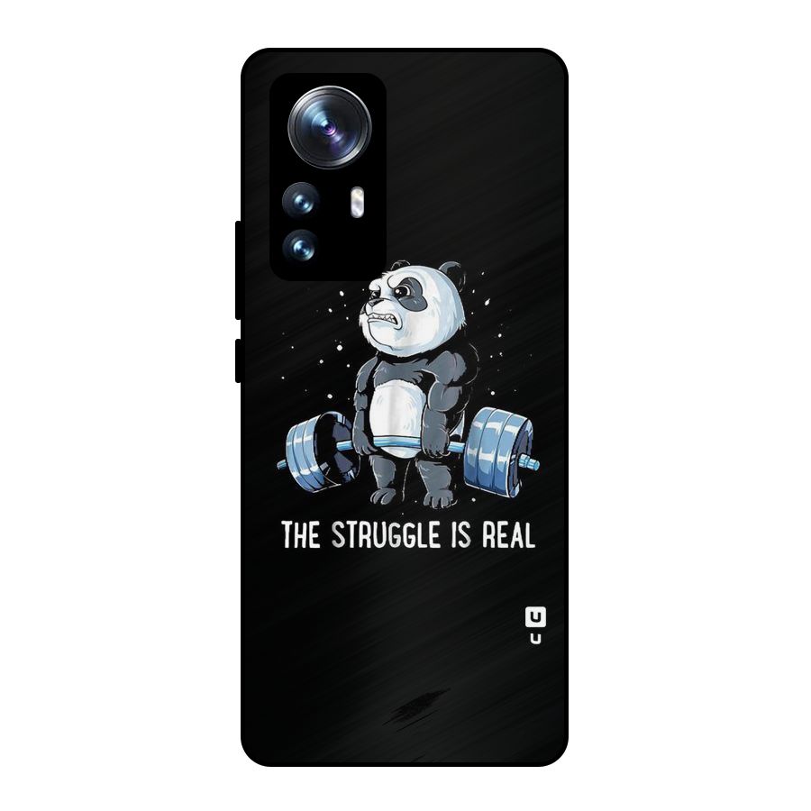 Struggle is Real Metal Back Case for Xiaomi 12 Pro