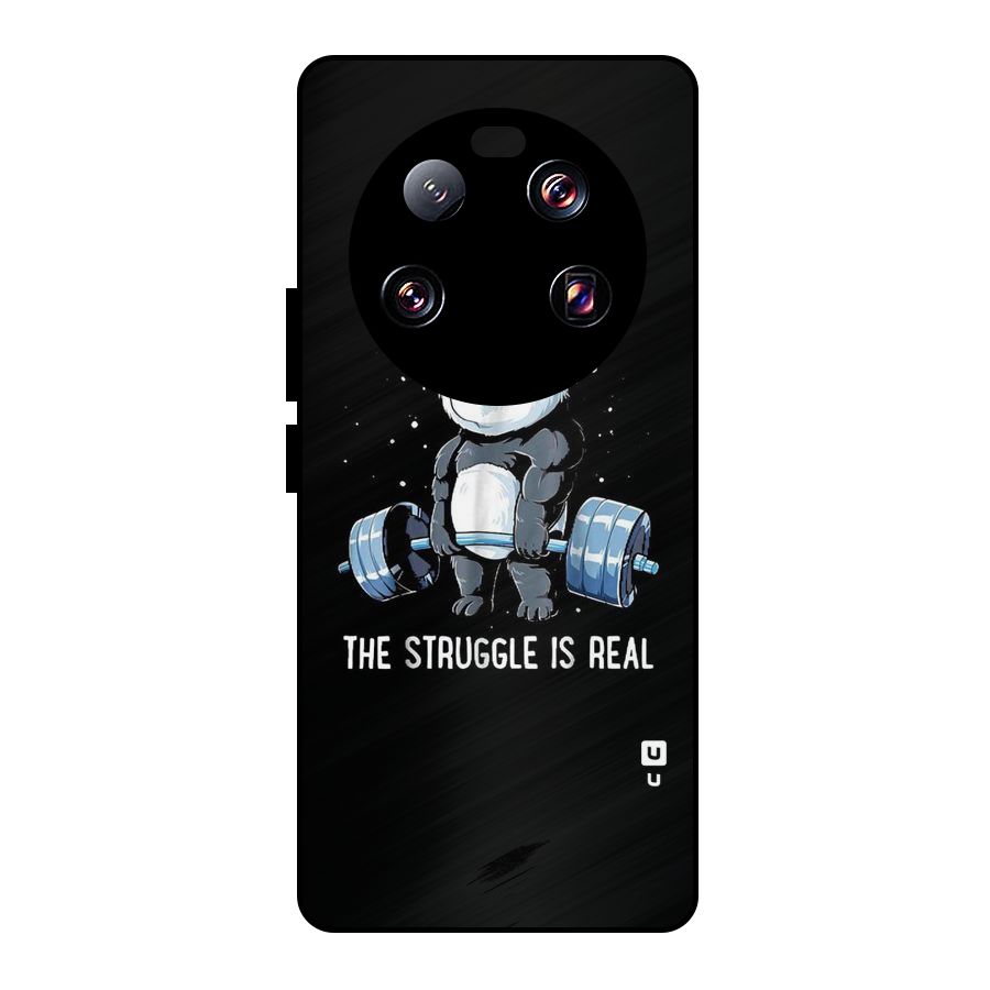 Struggle is Real Metal Back Case for Xiaomi 13 Ultra