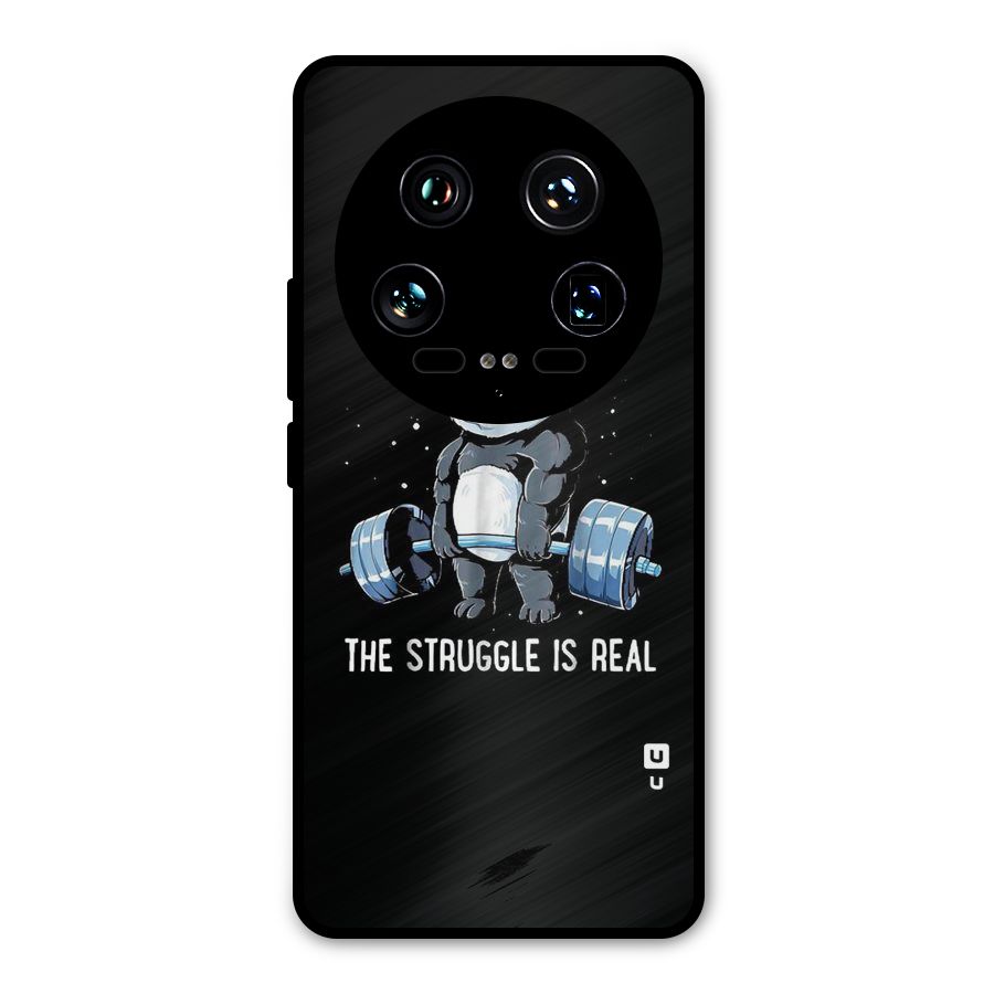 Struggle is Real Metal Back Case for Xiaomi 14 Ultra