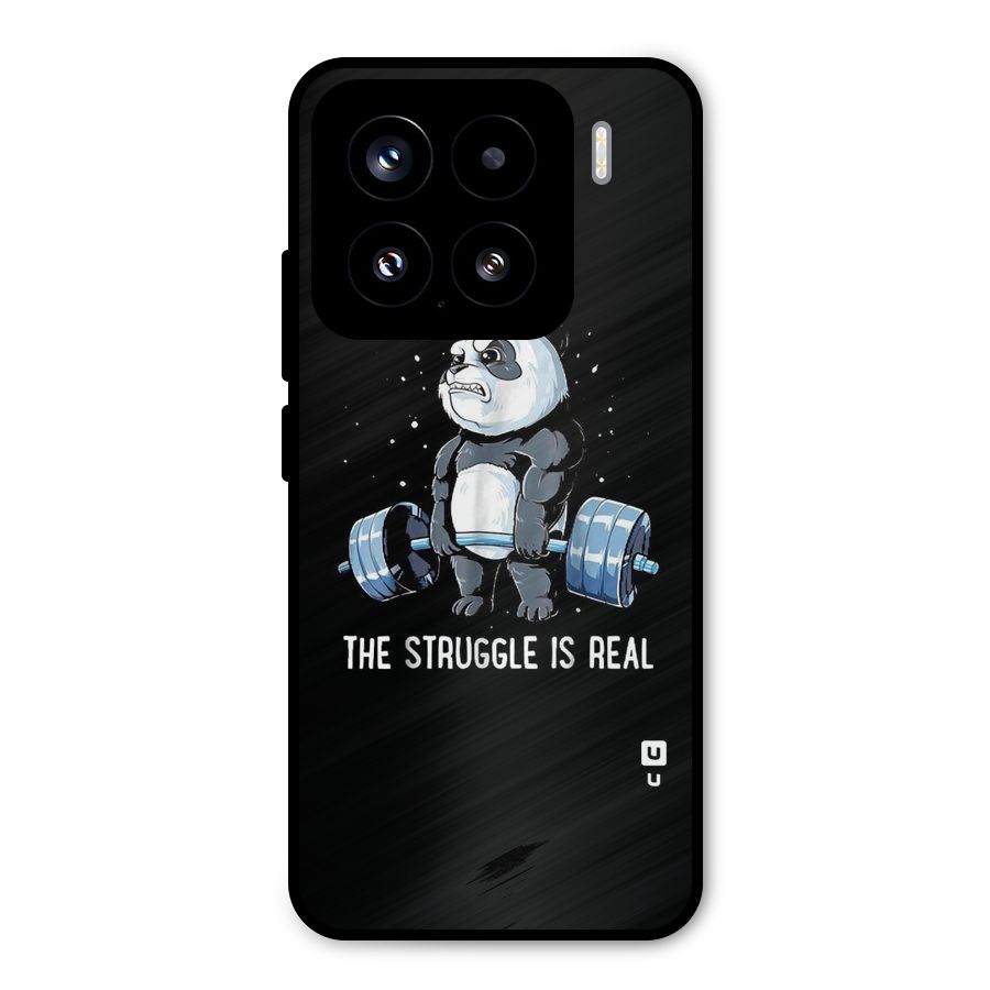 Struggle is Real Metal Back Case for Xiaomi 15